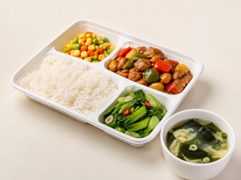 龙港企业盒饭与商务用餐配送